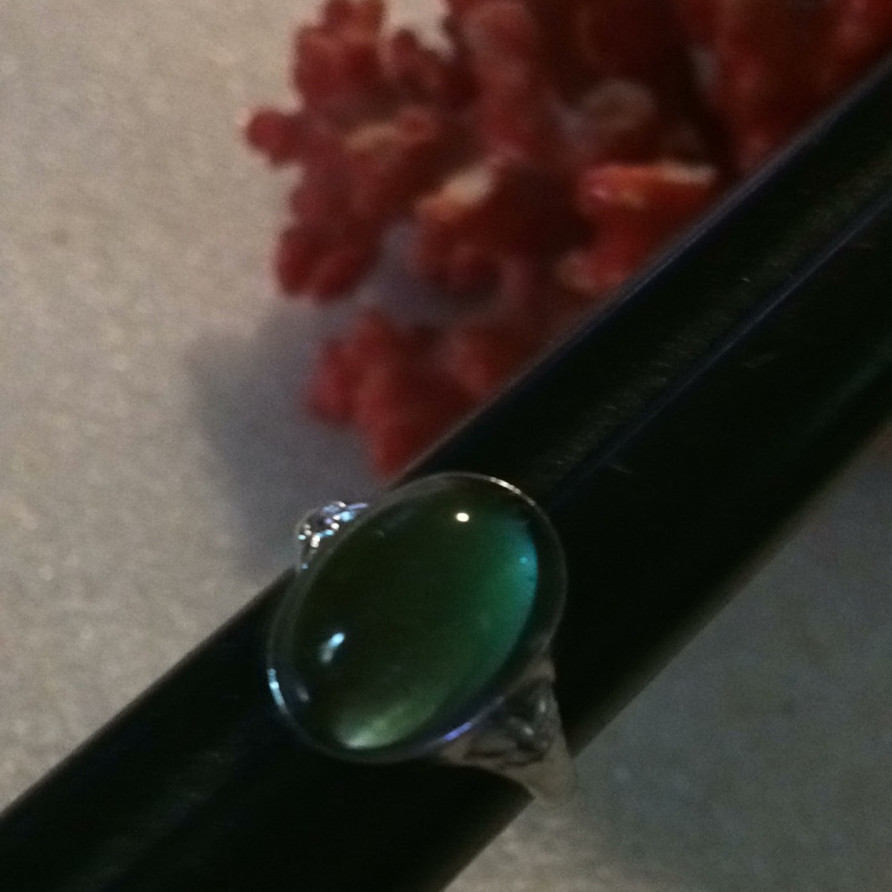 Vintage mood stone ring - Picture 4 of 4